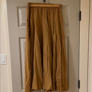 Universal Thread Women's Pull On A-Line Maxi Skirt